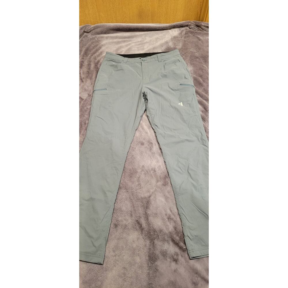 Eddie Bauer Fleece Lined Hiking Pants Womens T16 - 16 Tall Gray Outdoor Winter